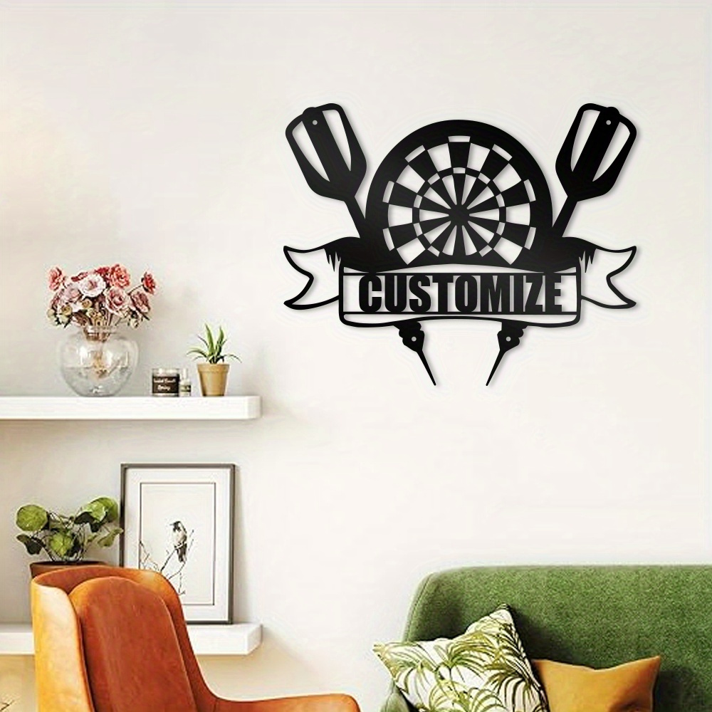 

Metal - Personalized Name Art For Decor, No Needed