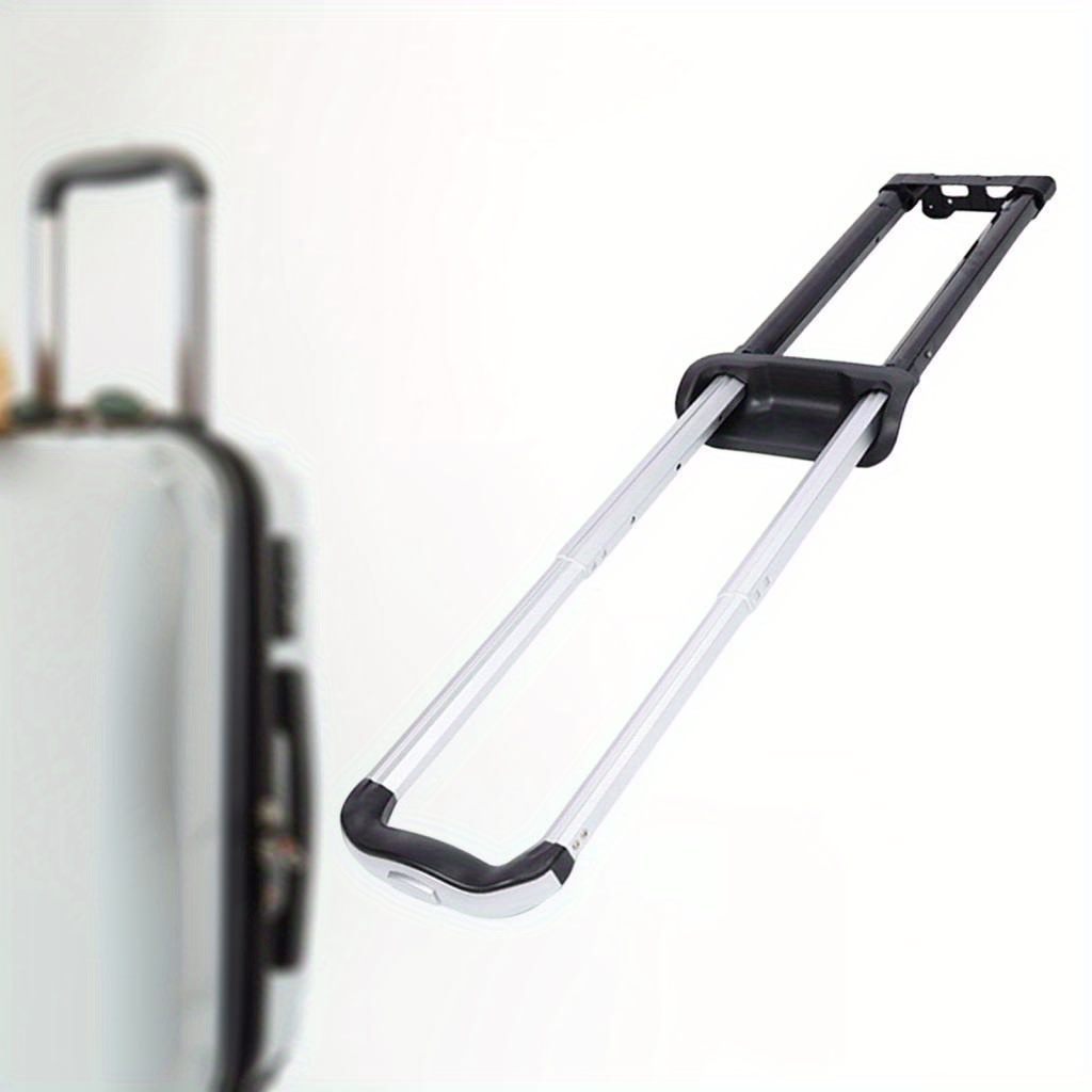 Metal Telescopic Luggage Handle Replacement for Suitcase, Aluminum Travel  Case Extendable Pull Rod Durable Baggage Pull Handle