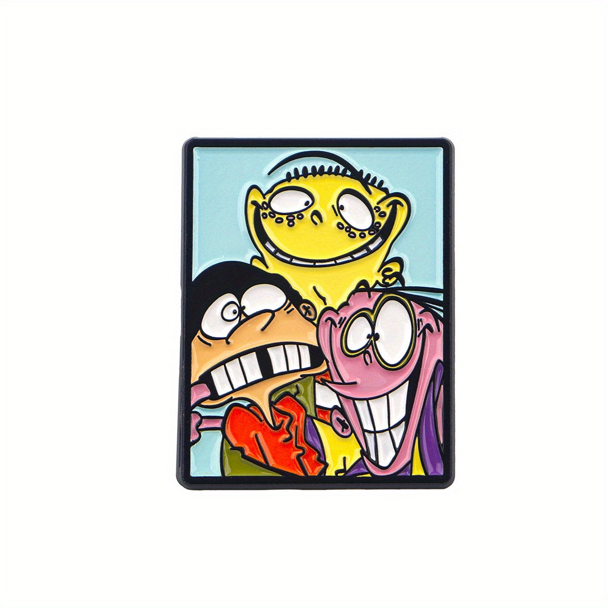 TEMU 1pc Pin de Esmalte de Personaje de Dibujos Animados para Hombres, Accesorio de Moda para Mochilas y Ropa