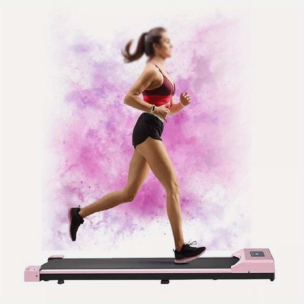 TEMU Running Pad Treadmill Motorised Electric Exercise, Desk Walking Treadmill, Walk Pad Treadmill