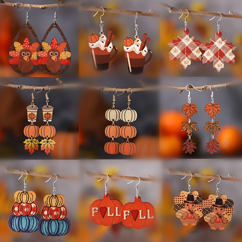 

9pcs Wooden Set - Turkey, , , , Double-, For Parties & , Women's Jewelry