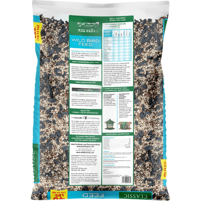 40 lb Premium Wild Bird Feed High Quality Seed Blend, Attracts Various Birds, Easy to Store, Year-Round. 1 1721380884896 ed8d243858b046bb89e1a843fefa761f goods