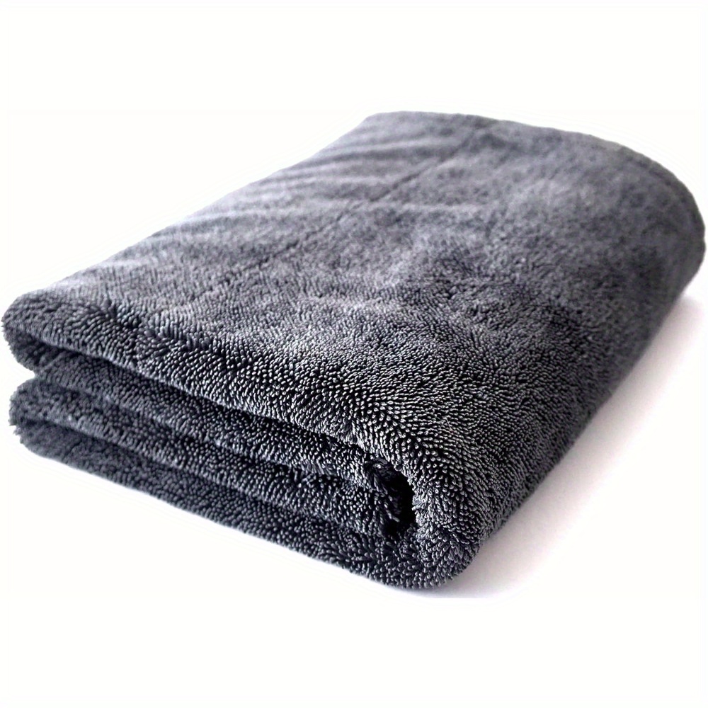 

Ultra-absorbent Microfiber Towel For Cars, Trucks & Suvs - Large 24"x36", Seamless Edges, Quick Drying & Streak-free, Perfect For Home Use