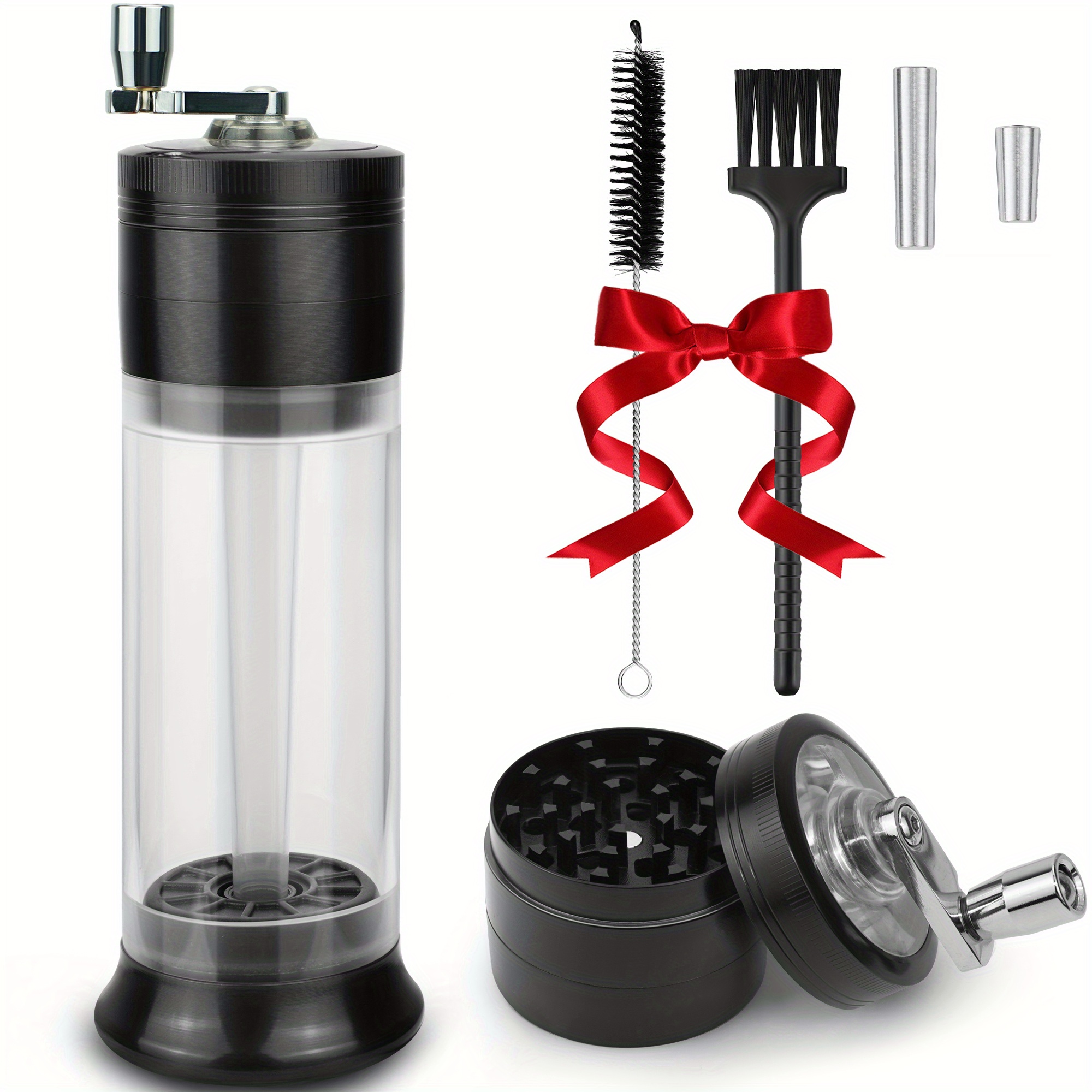 tobacco grinder set 5pcs set spice grinder tobacco grinder herb
