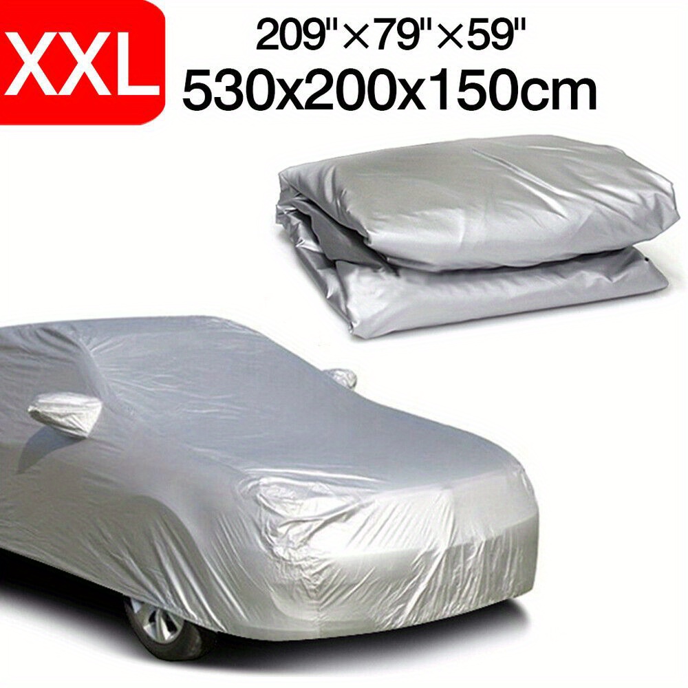 Image of Neverland Protection Car Cover, Heavy-duty Dustproof Vehicle Cover, Universal , Uv Resistant, Windproof Outdoor Full-car Protective Cover, Against Elements