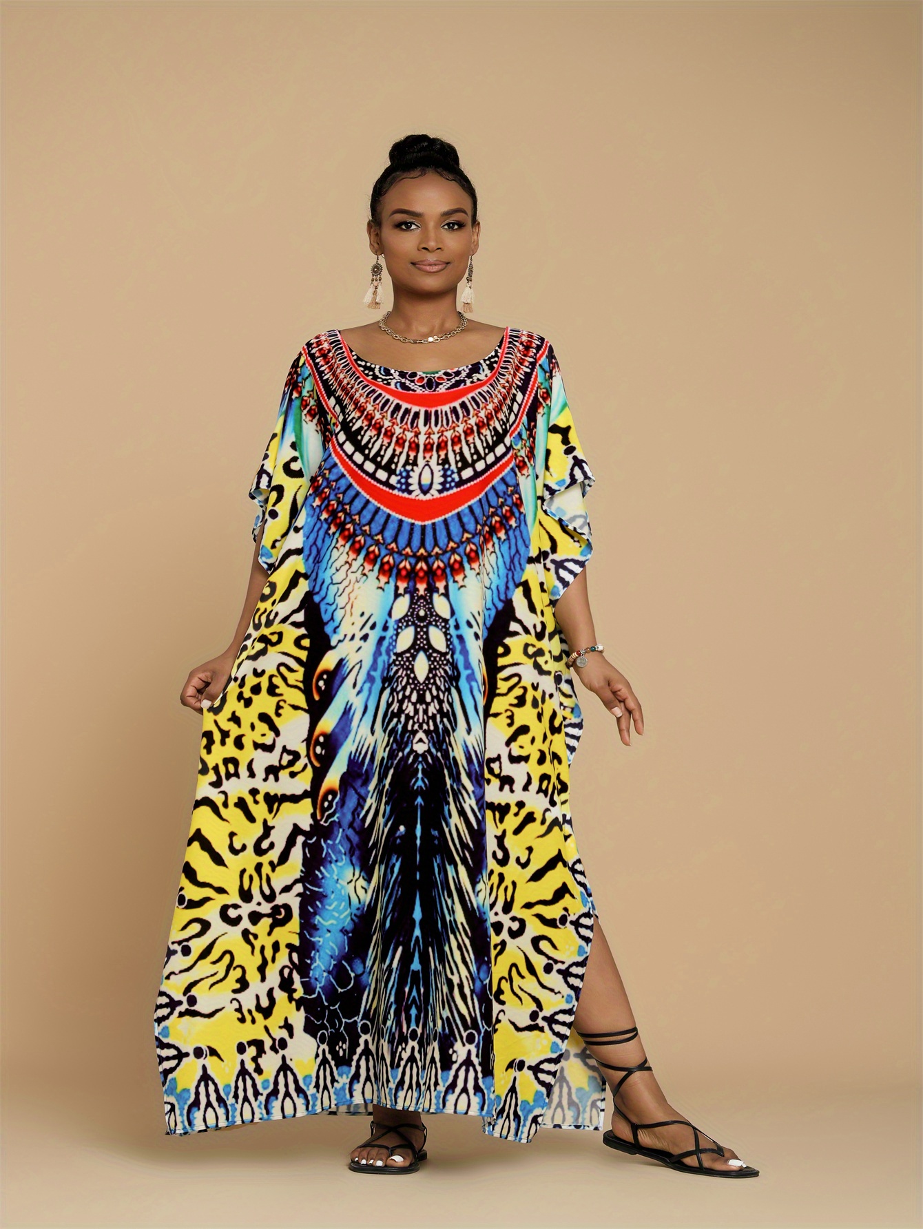 Womens kaftan cover up hotsell