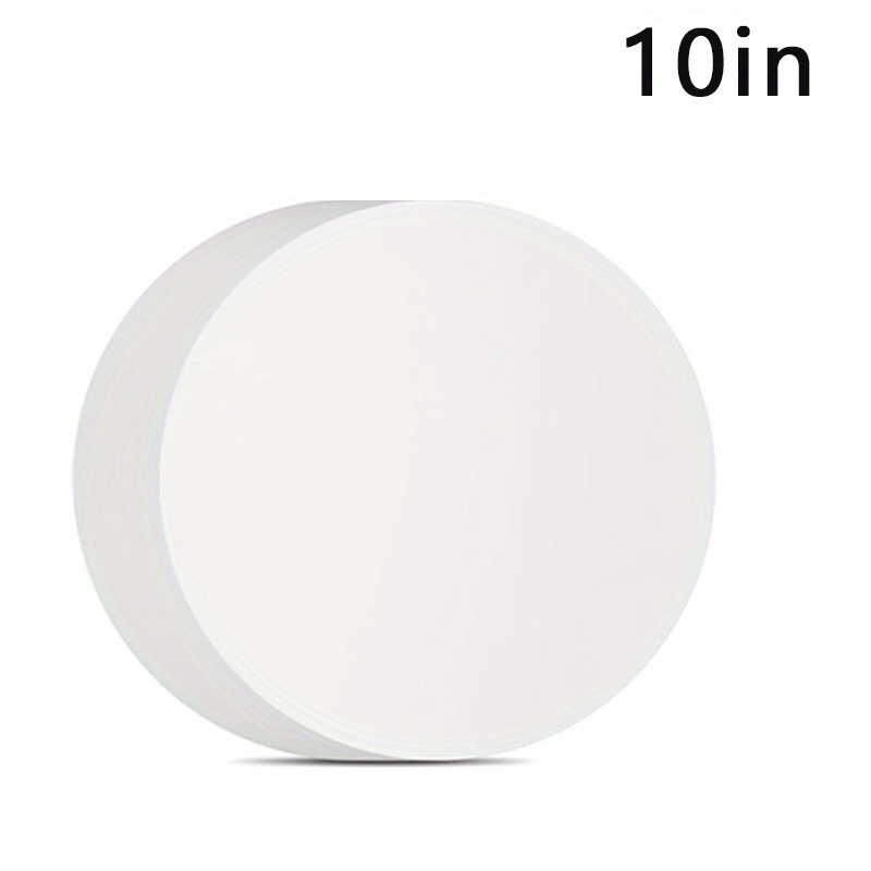 TEMU Parchment Paper Rounds, Set Of 100, 6/7/8/9/10/12 Inch Baking Parchment Paper, Pre-cut Round Parchment Paper Liners For Cake Pans, Artificial