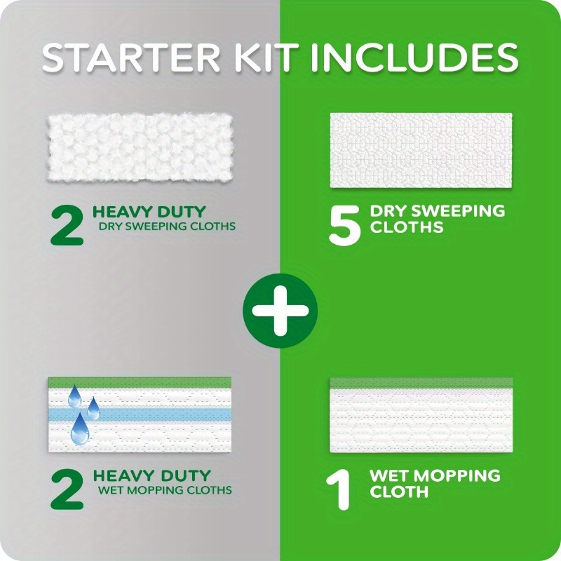 Sweeper 2 in 1 Dry Wet Floor Cleaner Broom Temu