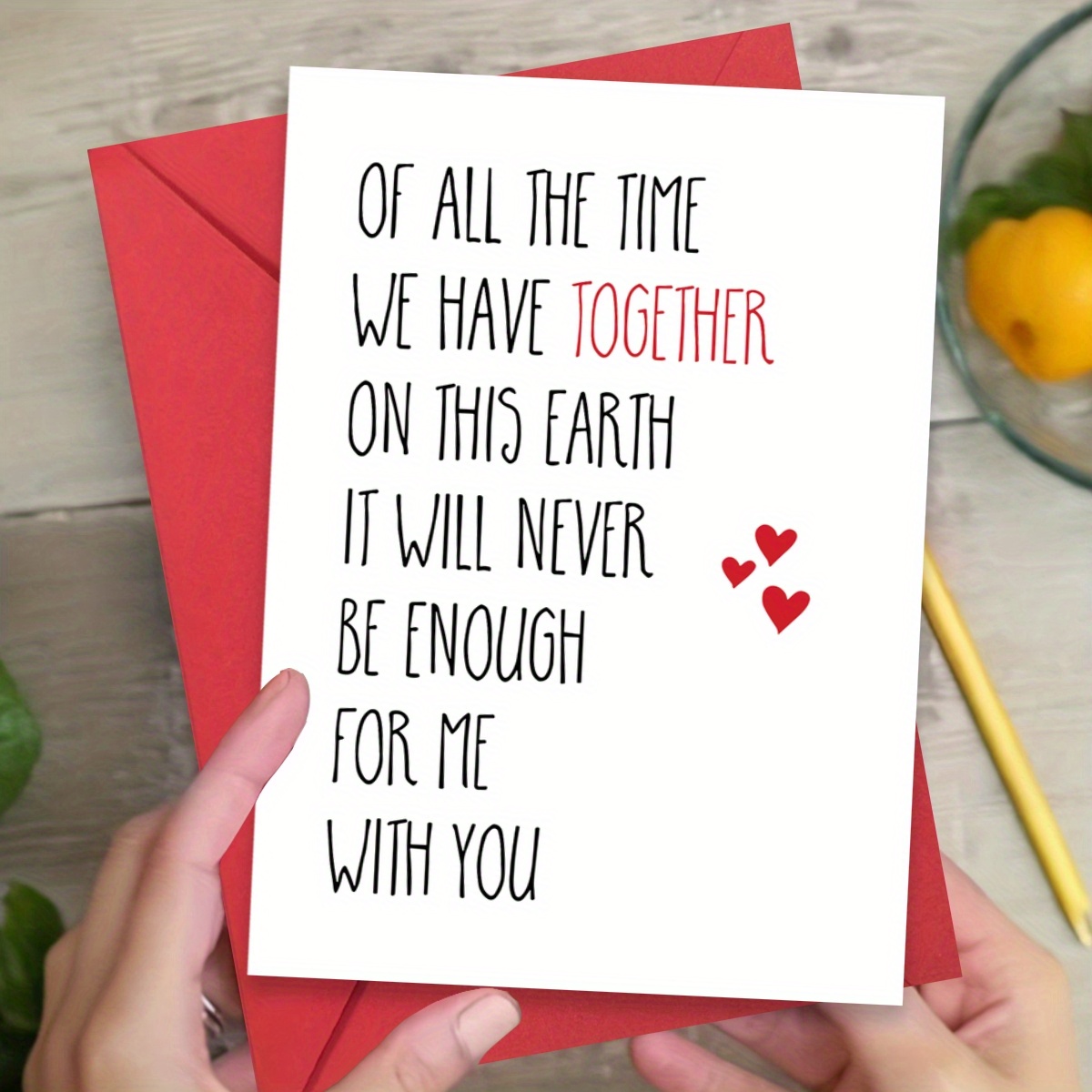 Lustige Liebeskarte Für Partner – Für Geburtstag, Jahrestag & Valentinstag, Blanko Innen, 12,7 X 17,8 Cm