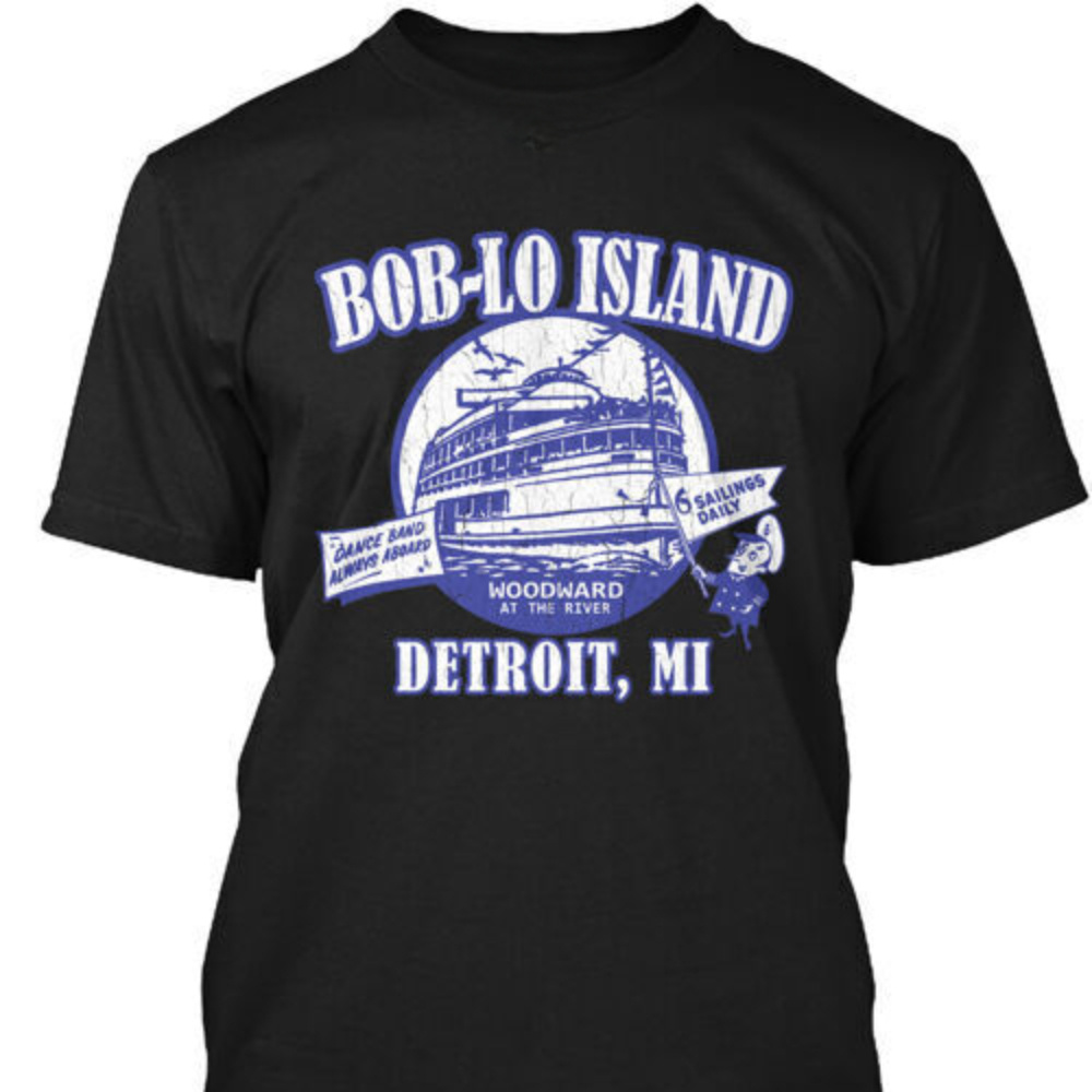 

Payeah Boblo Island Detroit Mi T-shirt Made In The Usa