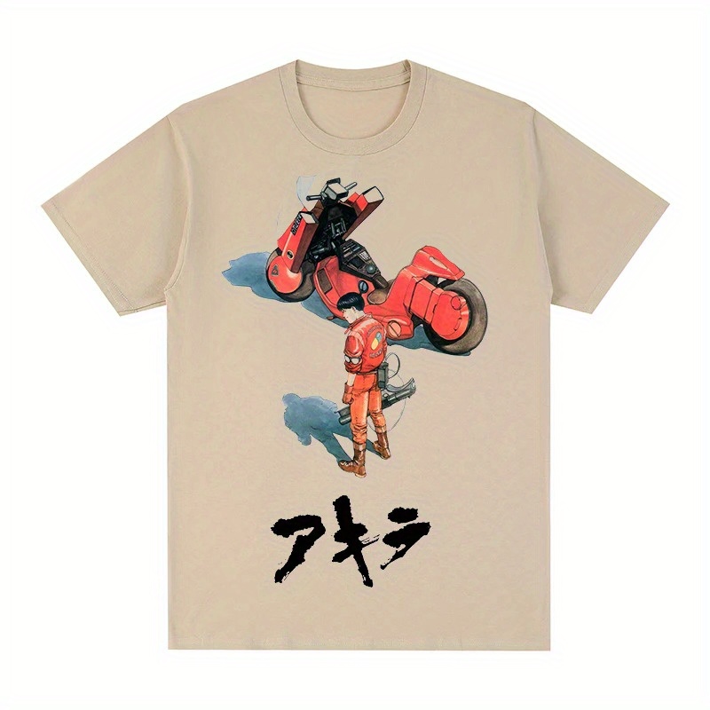 

Akira Katsuhiro 1988 Natural Manga Tokyo Vintage T-shirt Cotton Men T Shirt New Tee Tshirt Womens Tops