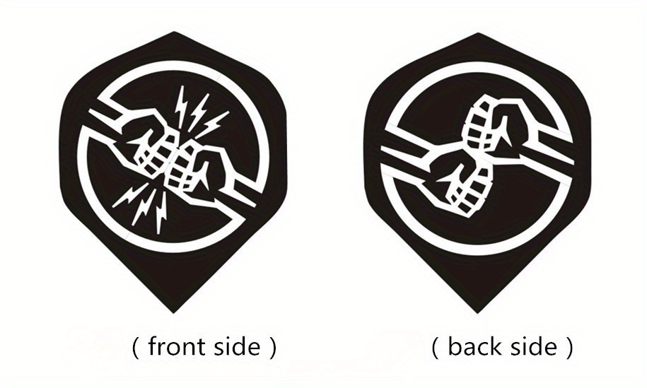 Dart Wing Accessories Combination Dart Tail Leaf