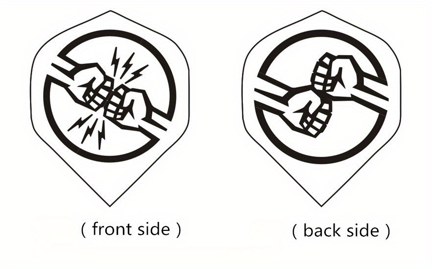 Dart Wing Accessories Combination Dart Tail Leaf