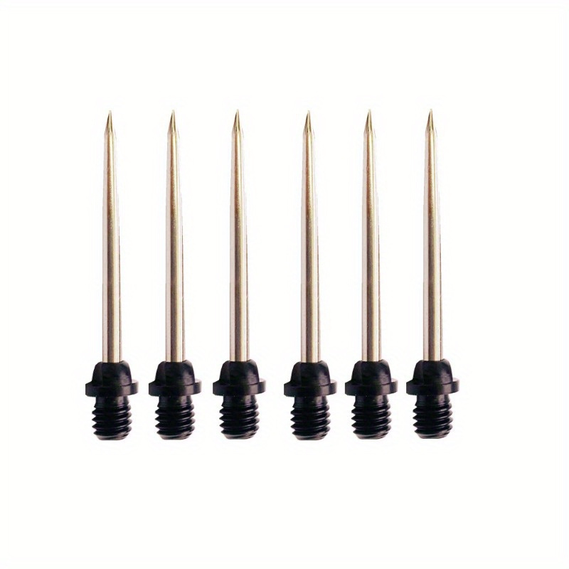 Random Color 3pcs/5pcs Iron Dart Tips, Interchangeable Dart Points, Copper Base