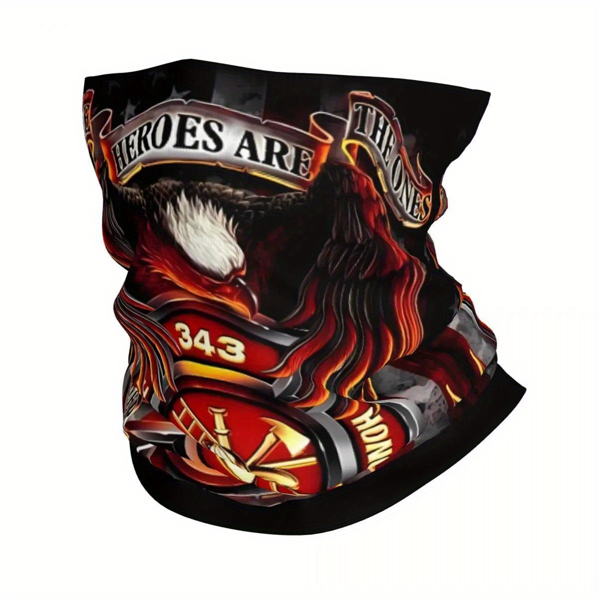 

343 Firefighter Bandana: Breathable, , Moisture Wicking, And Dustproof - !