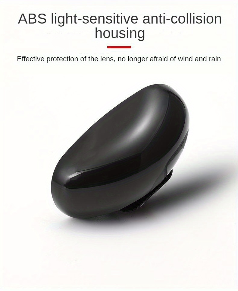 360 rotatable wide angle rearview high definition large view blind spot for all vehicles oval shape flat lens left position details 3