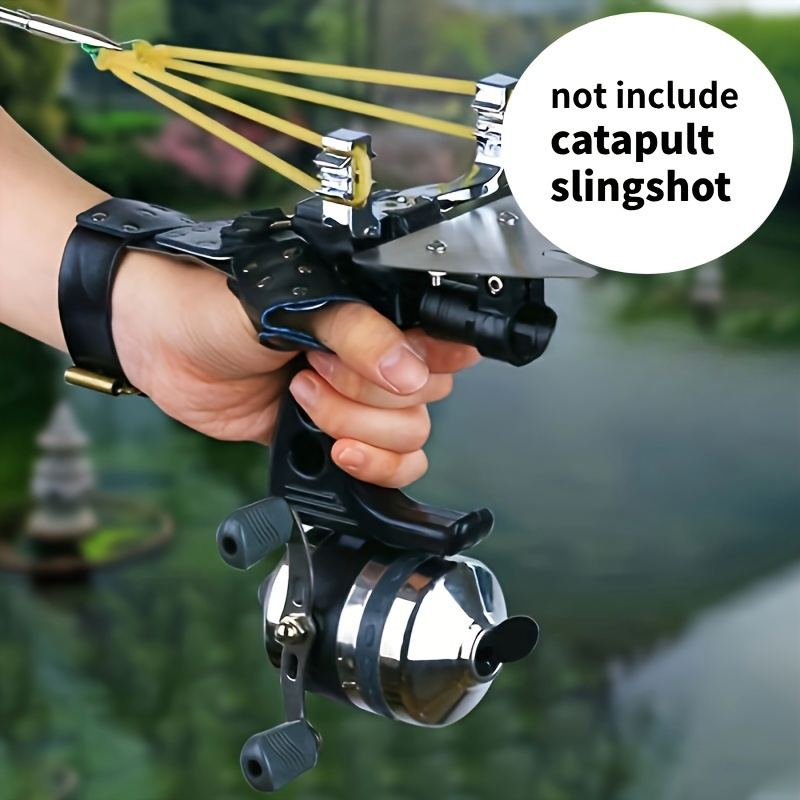 6pcs stainless steel fishing slingshot arrows high strength hunting fishing gear details 1