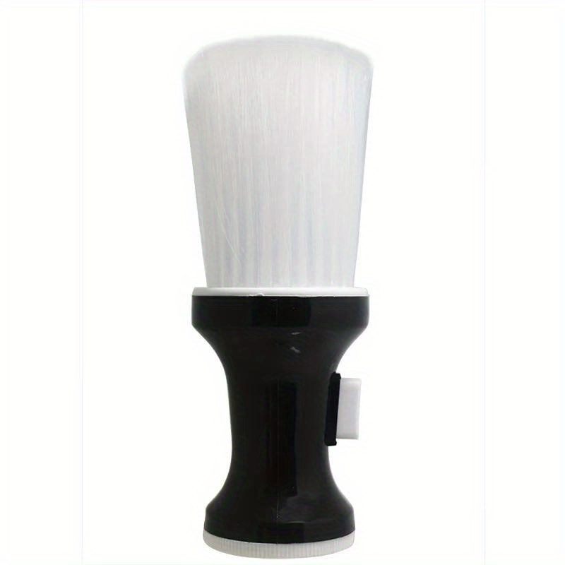 TEMU 1pc, Cleaning Soft Brush, Premium Thickened Powder Duster Hair Brush, Barber Cleaning Brush Soft Brush, Neck And Face Dusting Brush, Professional Salon Stylist Hair Tool, Hair Salon Barber Brush