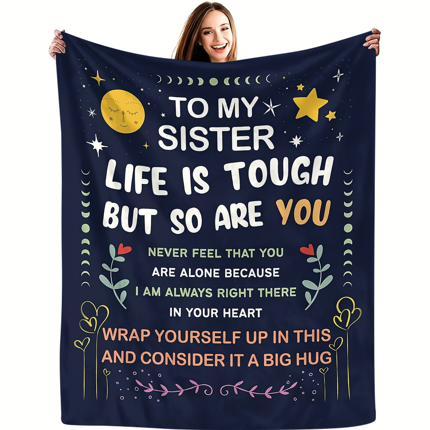 

Sister Blanket, Sister , Sister Sister, For Sister On Day, Christmas, Day , To My Sister Blanket, 60" X 50" ()