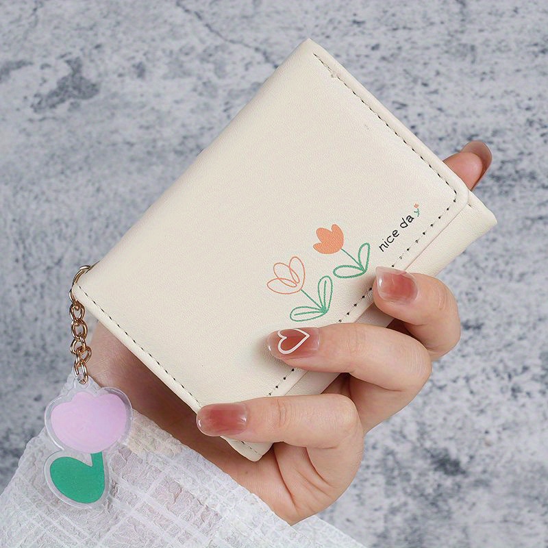 womens mini wallet compatible instagram retro minimalist - Temu