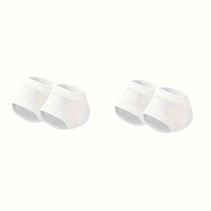 4pcs Ankle Compression Socks & Heel Protectors with Gel Cushion Pads