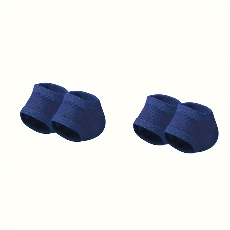 4pcs Ankle Compression Socks & Heel Protectors with Gel Cushion Pads