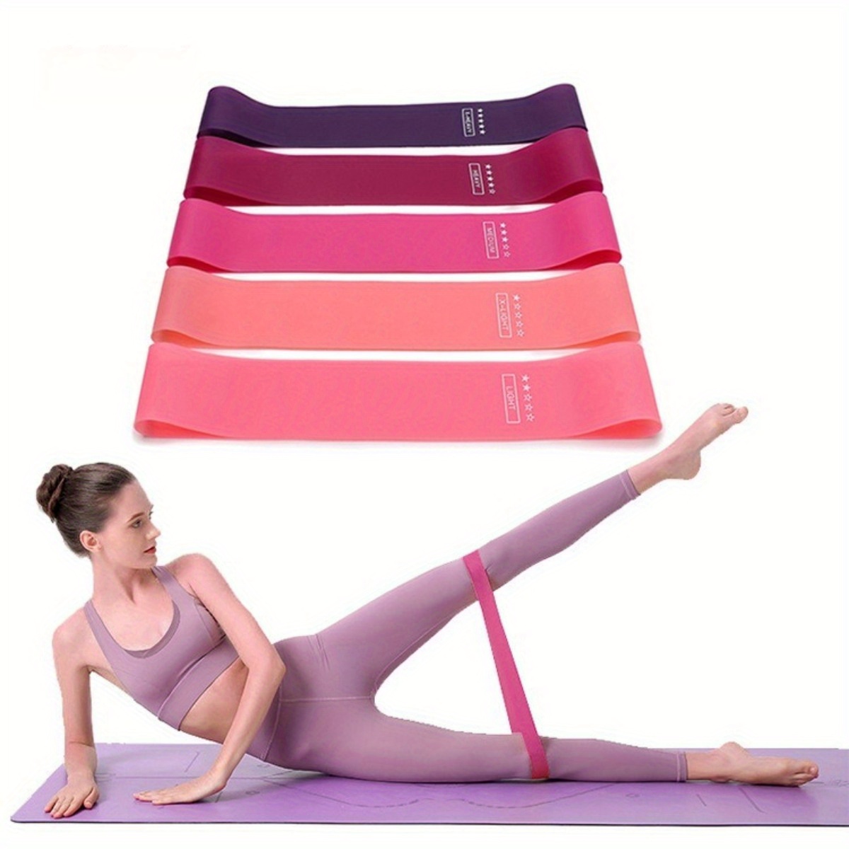 

Portable For Women, Tpe Material, Ideal For Squats & Butt Lifts, & Yoga Equipment, Leg And Arm Slimming - Fit