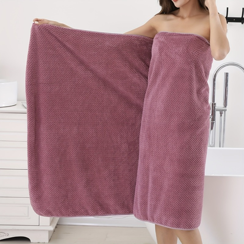 

-absorbent - Towel For Adults - For Swimming, Spa, Gym & - , Comfortable , 27.55x55.11