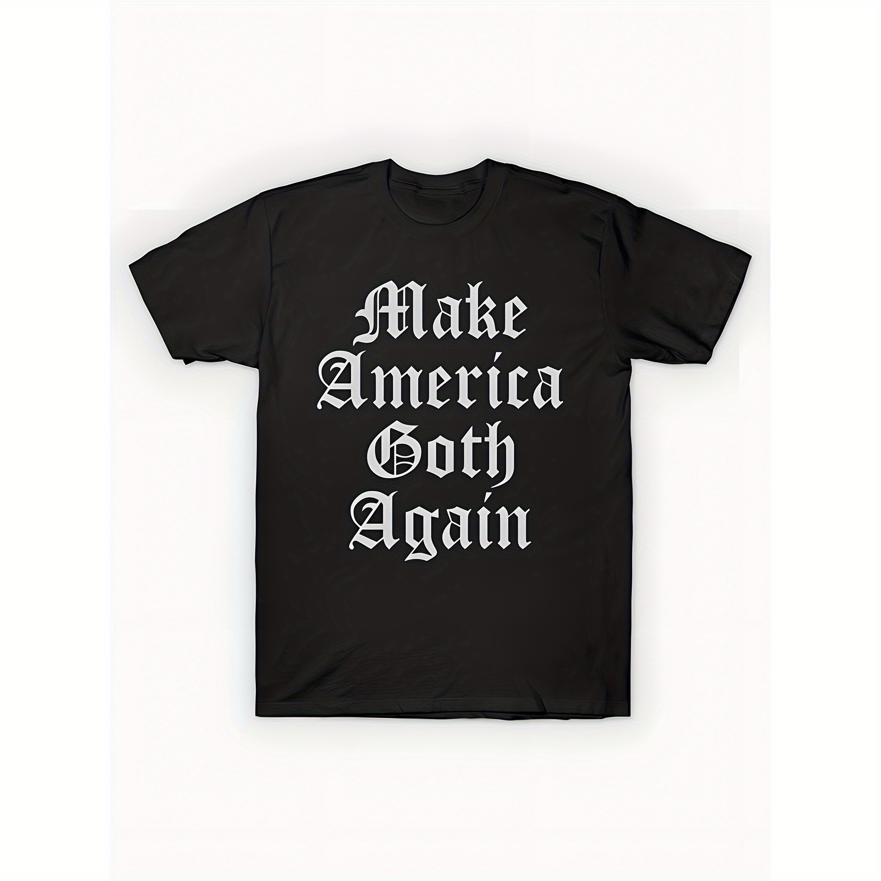 

Make America Goth Again Funny Men's Short Sleeve Graphic T-shirt