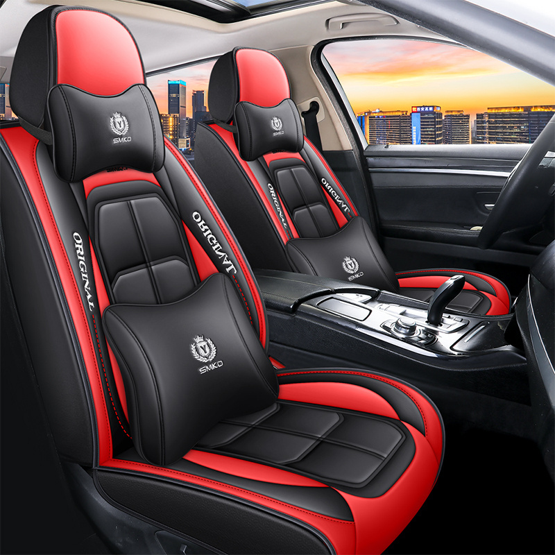5 seat car seat covers universal fit   leather surface auto interior accessories   protection     durable241 Product details 0