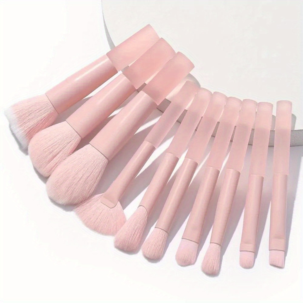 

10pcs/kit Soft Fluffy Makeup Brushes Set Eye Shadow Foundation Brush Women Cosmetic Powder Blush Brush Make Tool