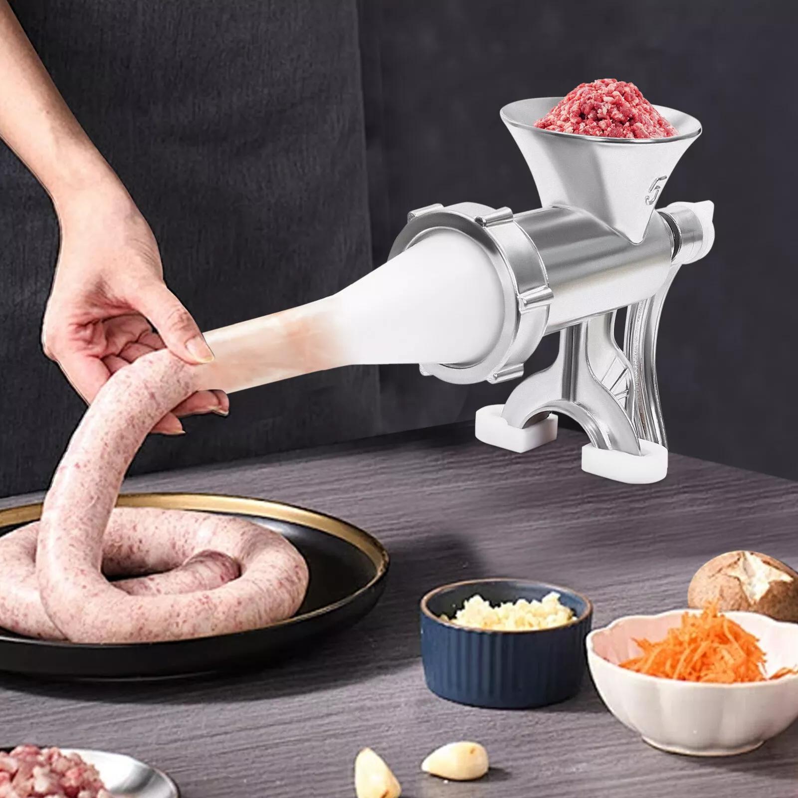 manual meat mincer large inlet meat mincer sausage maker Temu