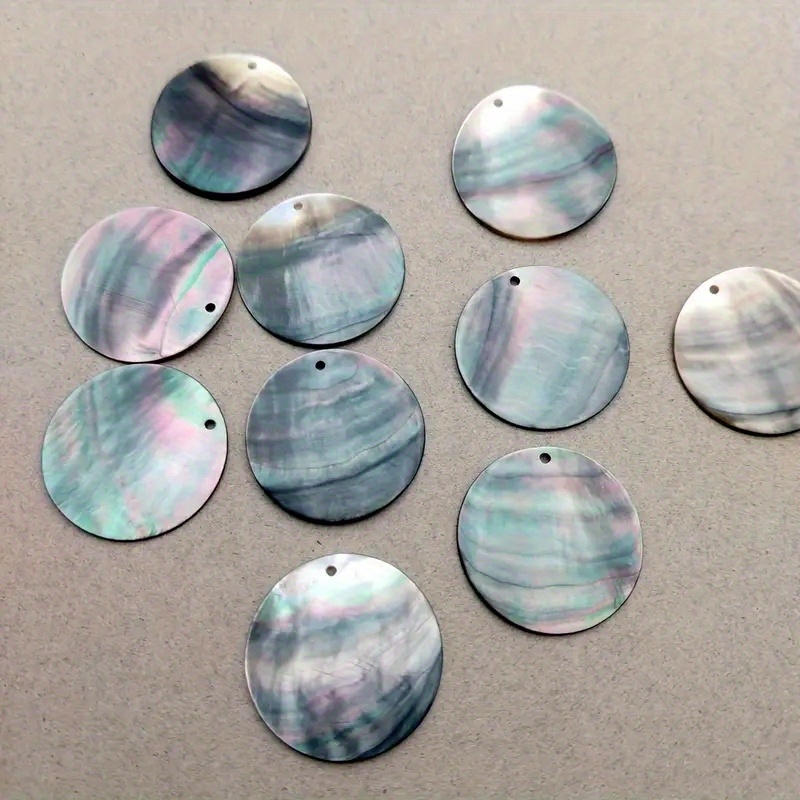 

10 Pcs Round Pendants - For Diy , Necklaces, Jewelry Making, And Accessories - -, , Products