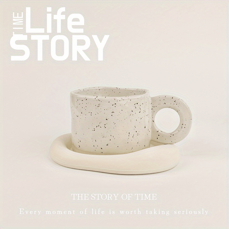 

Modern Silicone Coaster For Coffee Mugs - Thick, Heat-resistant With Unique Irregular Design, Easy Washable Drink Mat