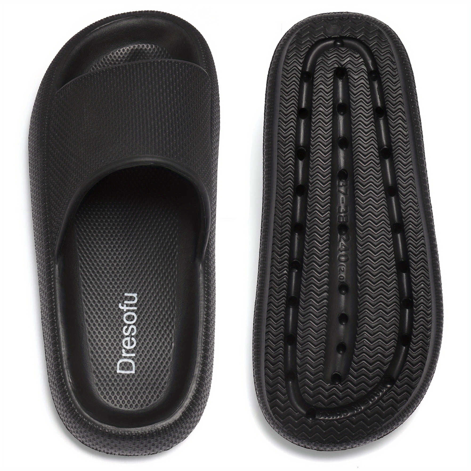 

Unisex Fashionable Slippers, Men's And Women's Non Slip Indoor And Outdoor Household Slippers, Comfortable Casual Shoes