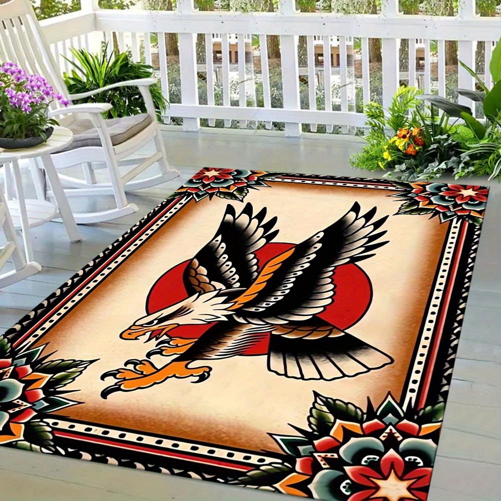 

Eagle Rug - Polyester, For , Camping, & Bedroom Decor