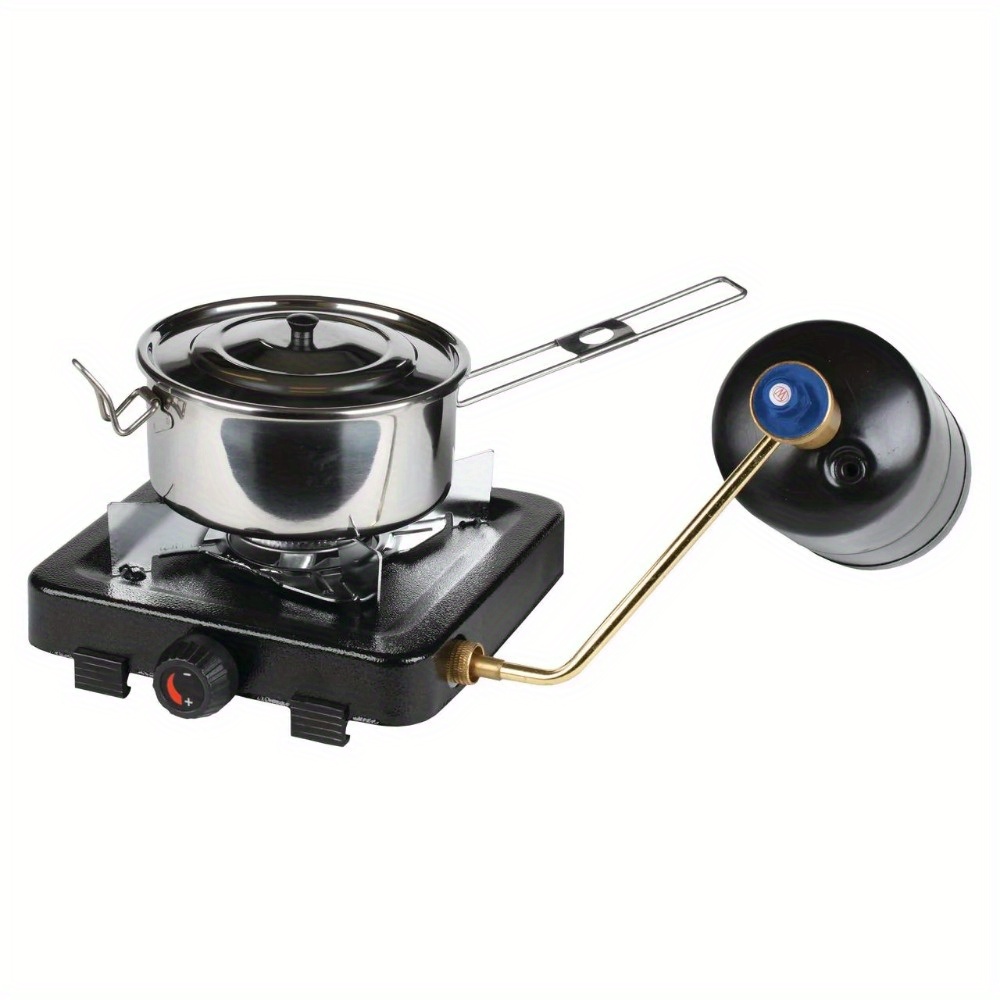 Single Burner Propane Stove Camping Hiking Outdoors Backpacking - Sports & Outdoors 