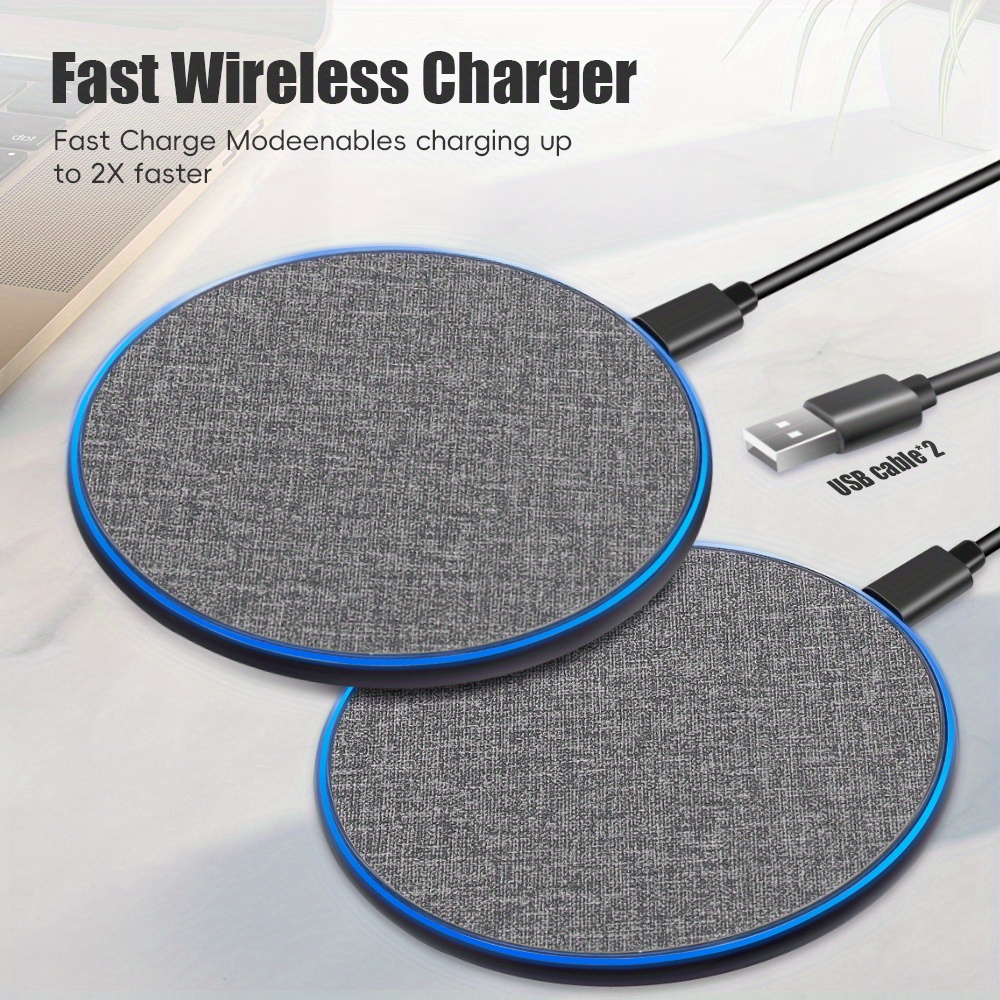 

2 Packs 20w Magnetic Wireless Charger - Seamless For 14/ 14 Plus/ 14 Pro/ 14 Pro Max/ 13/ 12/ 11/ X/ 8, Airpods, Samsung Galaxy S22/ S20 Compatibility - Safe, Secure & Universal