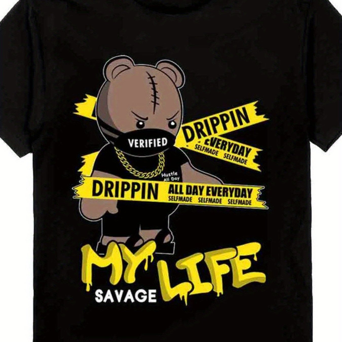 

Dripping Life Savage Men's Fashion Printed T-shirt Sciacca Clothing T-shirt