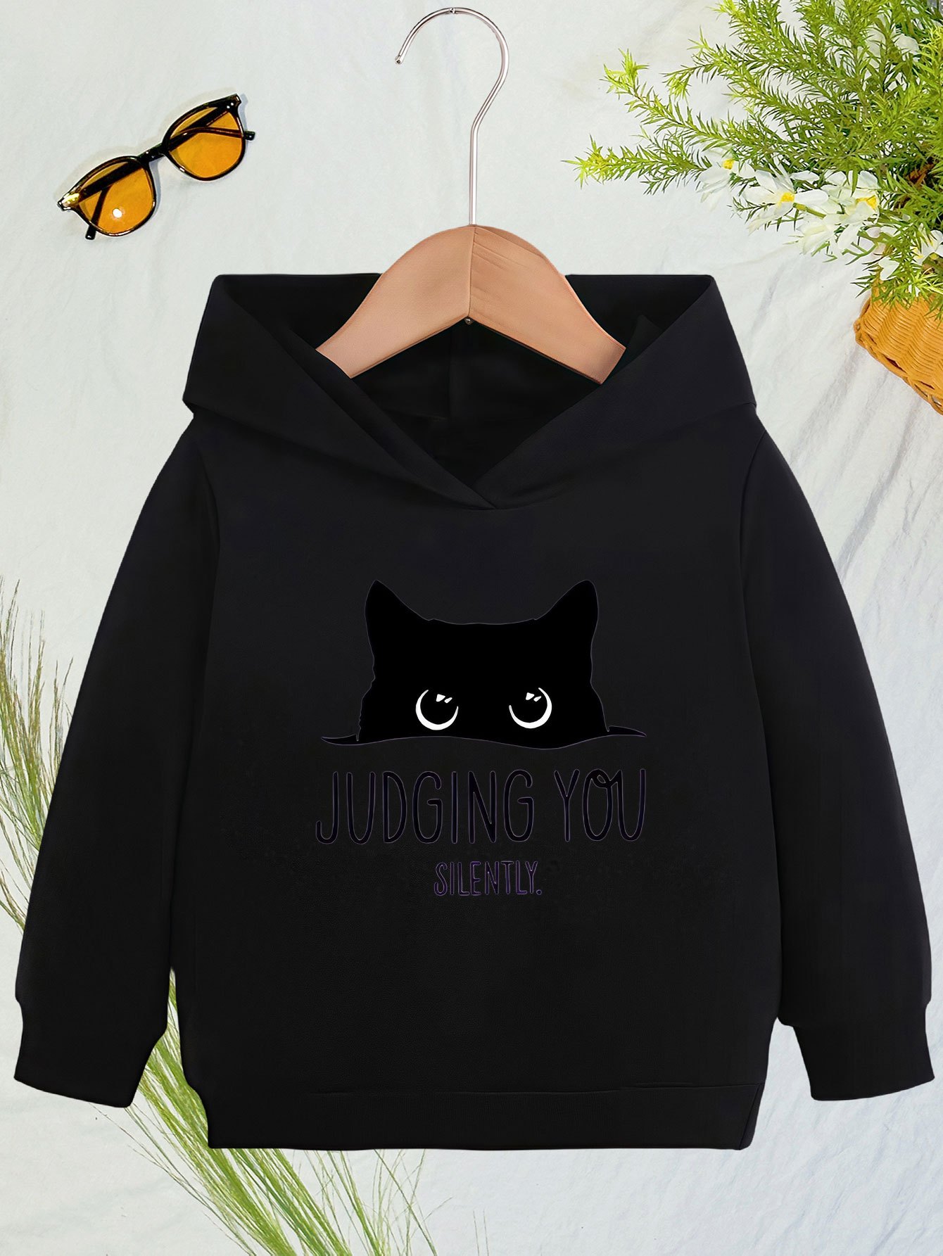 Black Hoodie Mens Cat Ear Hoodie Chat Noir Hoodie With Ears Top