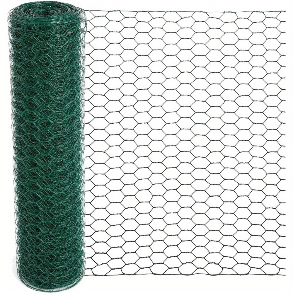 

Galvanized Roll - 15.7" X 157" Hexagonal For Crafts, Arrangements & , Pvc , -