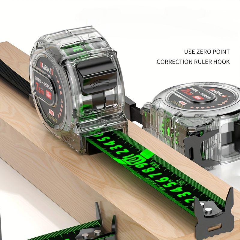 

Self Locking Fluorescent Steel Tape Measure, 5 Meters, Household Meter Measure, 7 Meters, 10 Boxes, Circle Measure, High-precision Wear-resistant And Anti Drop Ruler