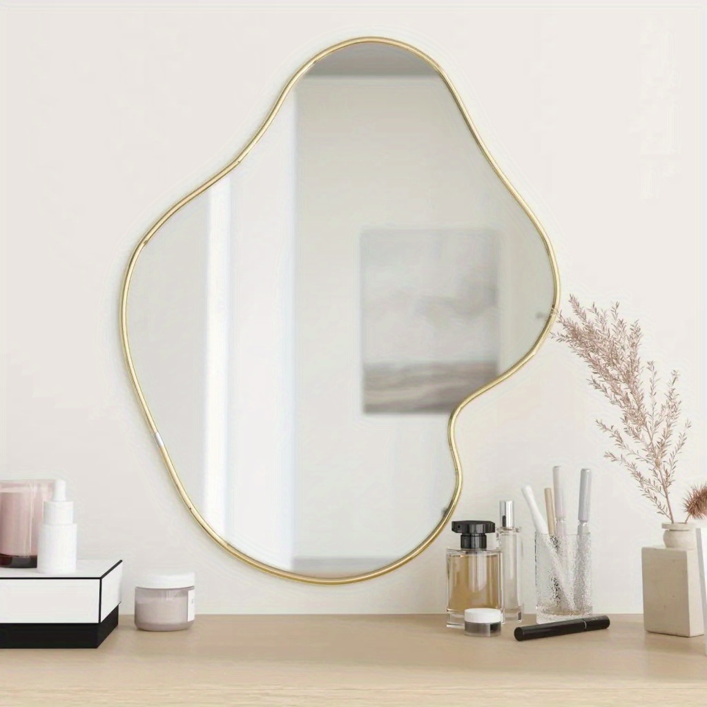 

Wall Mirror Golden 60x50 Cm