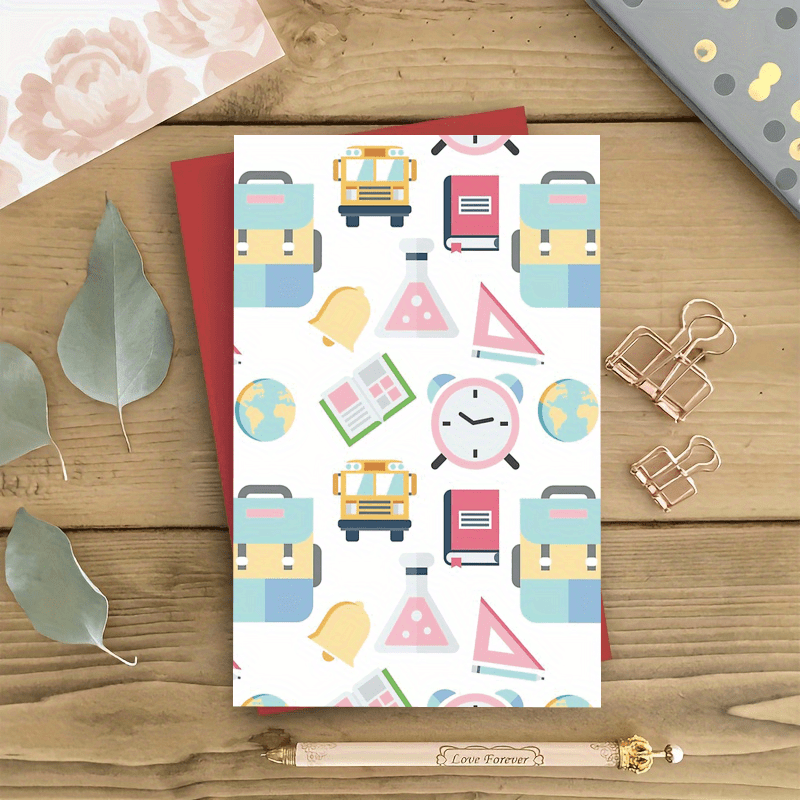 student greeting card back school thoughtful gift card Temu Bahrain