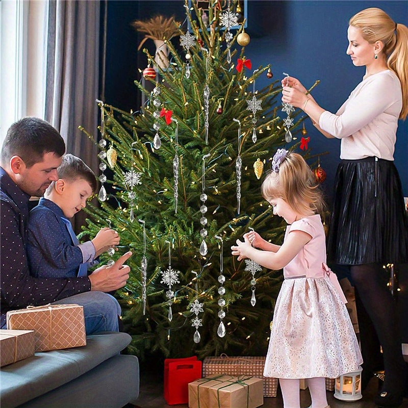 2d flach 10 stk. acryl eissulen weihnachtsbume - Temu Austria