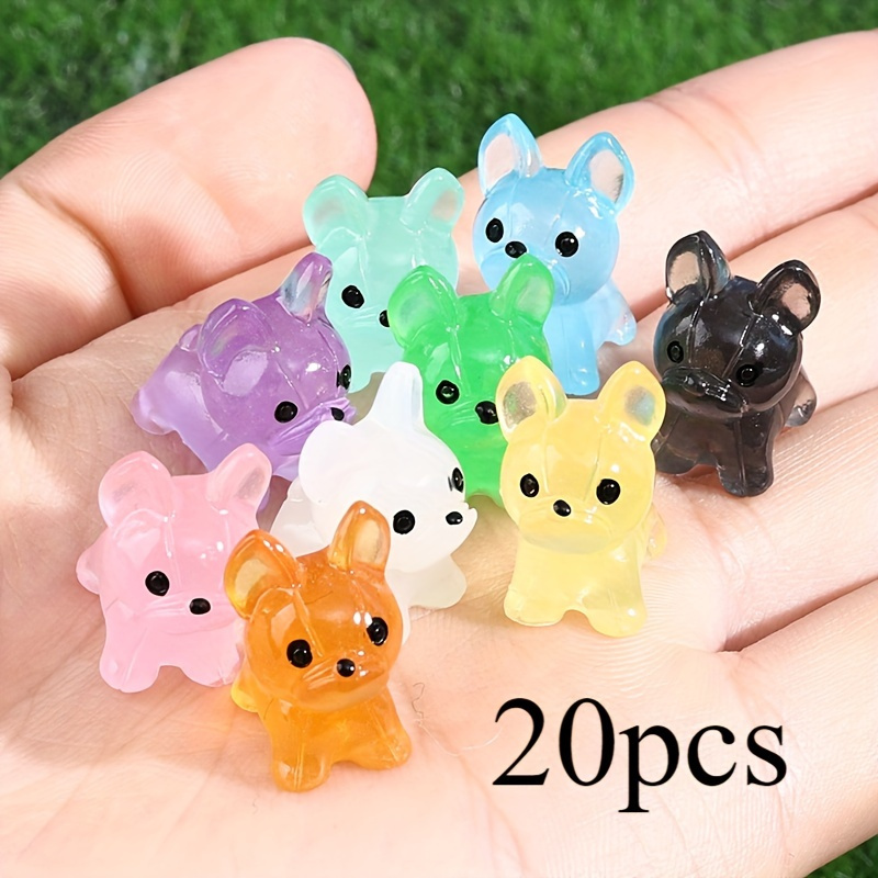 

20 Pcs - Figurines For Diy, Keychains, Desktop & Car Decor, Accessories