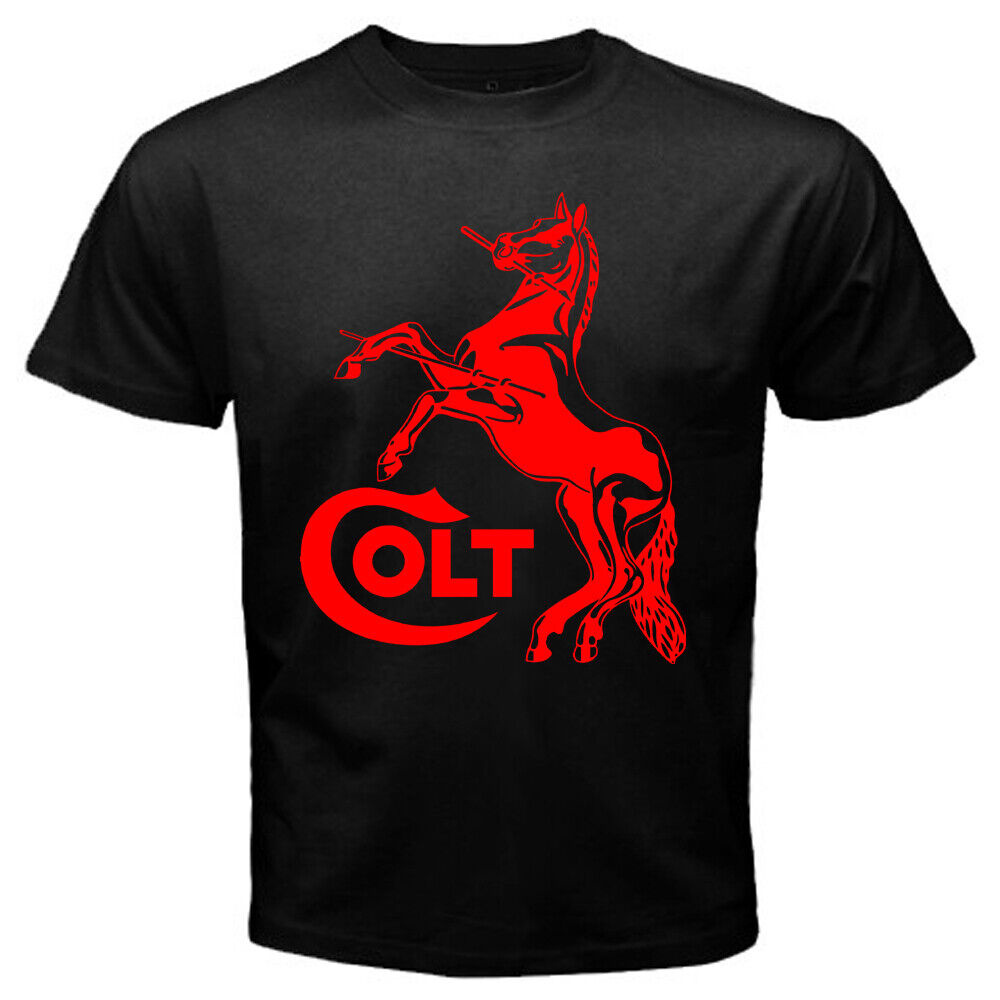 

Payeah Colt Horse Firearms Men's Black T-shirt