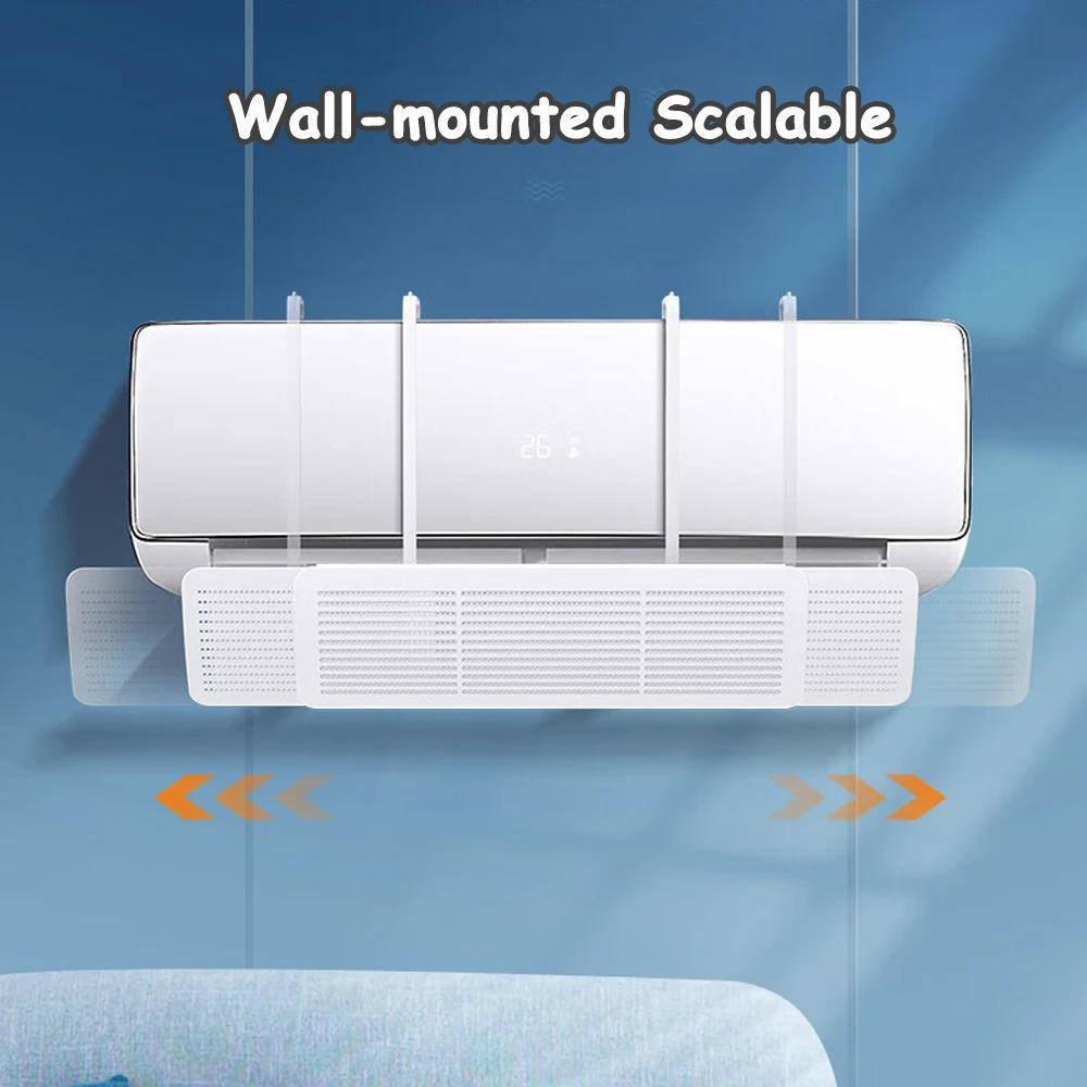 air conditioning windshield anti direct blowing universal windproof wall mounted air outlet baffle   cold   details 0