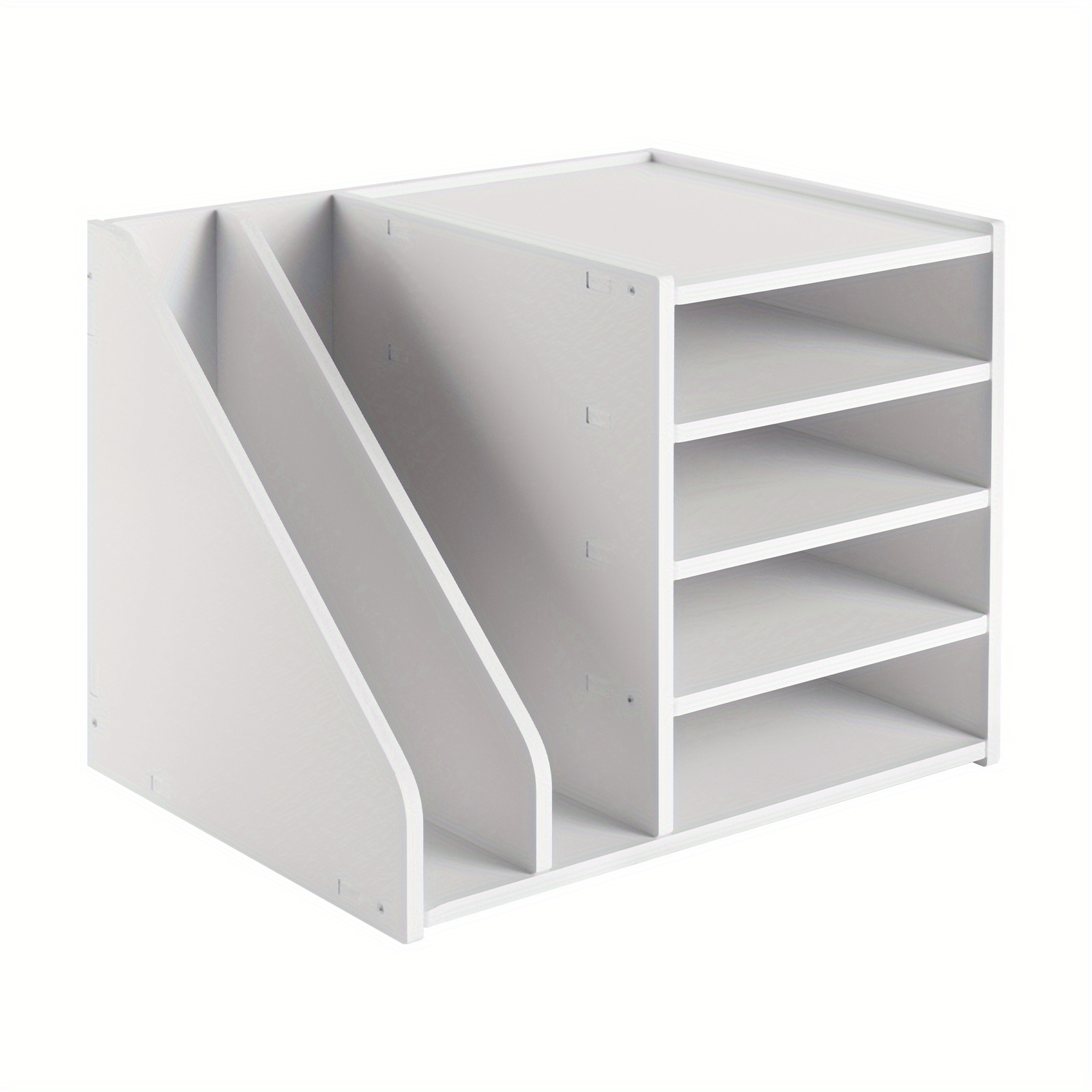 File Holder Organizer, Mail Sorter, Pvc File Holder Organizer For Storing Documents, Emails, Envelopes, Magazines, Books, Notebooks And Other Paper Products, Etc.