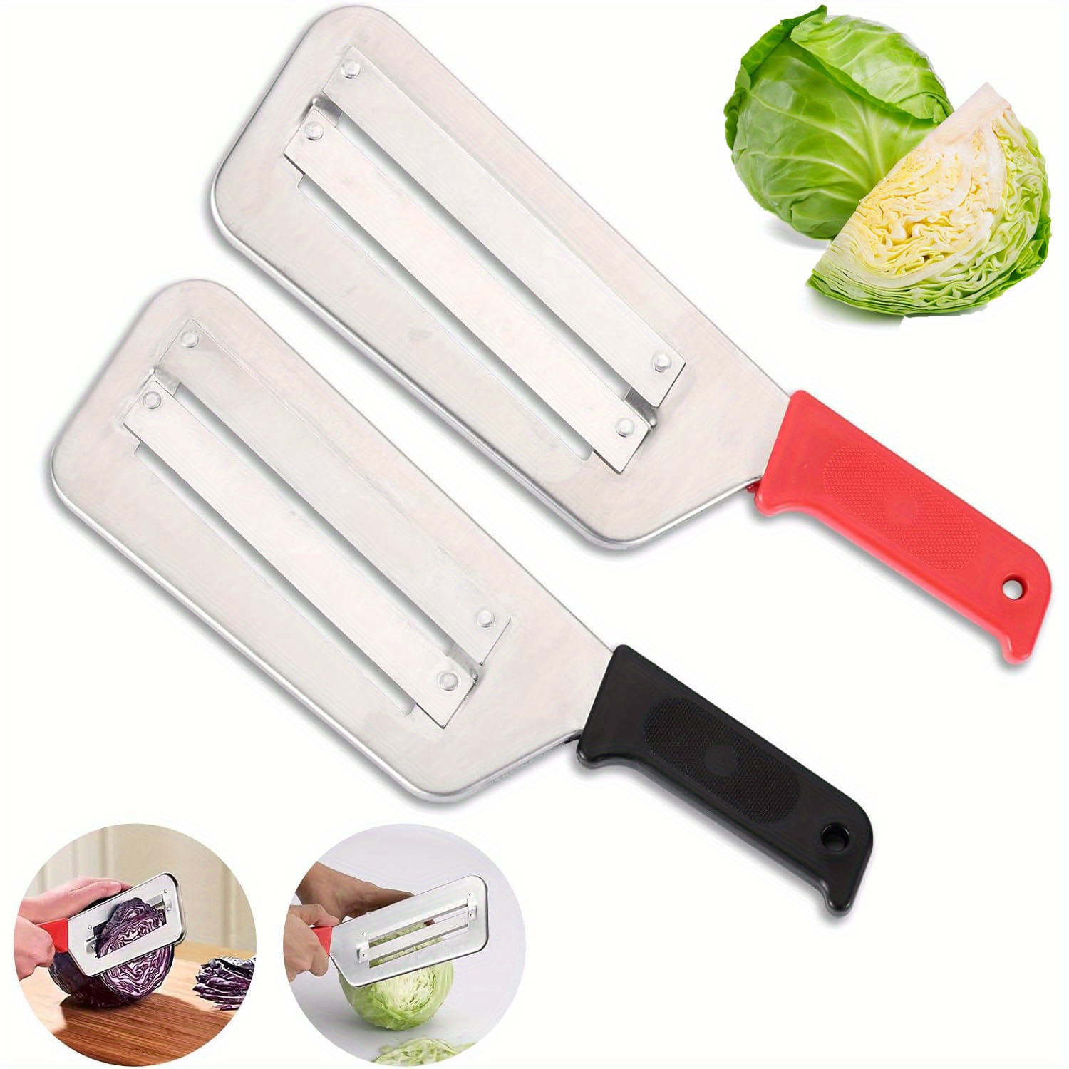 

Cabbage : Kitchen Sharp Steel Blades And & - For Making Sauerkraut And Coleslaw